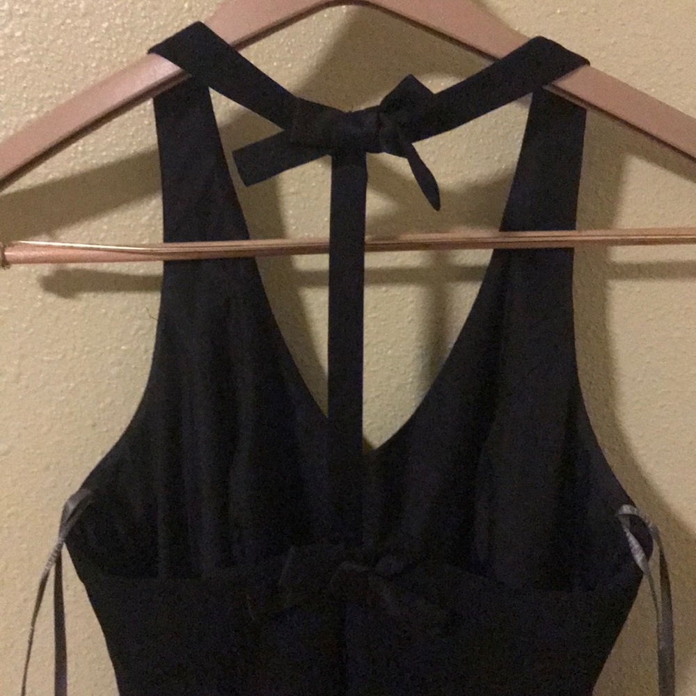 Vera Wang White Bridesmaid Dress Black Size 8